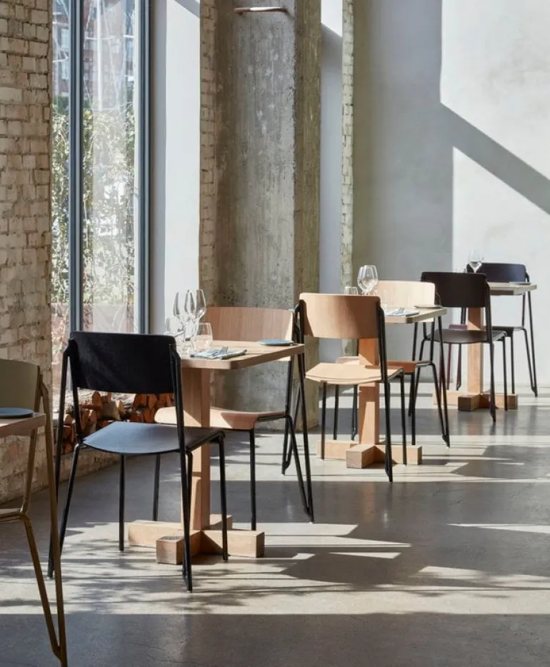 HAY Petit Standard chair, black - black