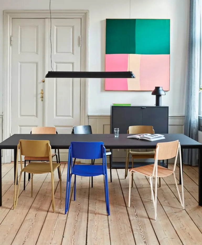 HAY Petit Standard chair, ultramarine - ultramarine