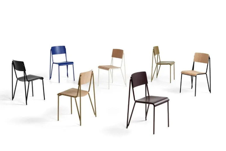 HAY Petit Standard chair, ultramarine - ultramarine