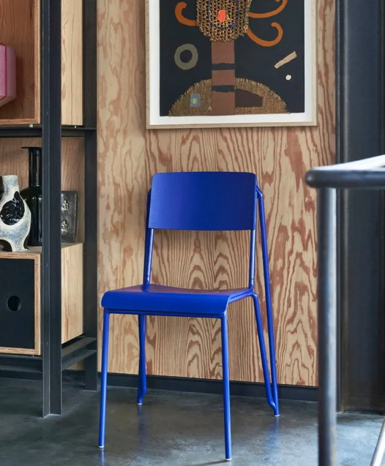 HAY Petit Standard chair, ultramarine - ultramarine