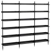 HAY Pier System 103 shelf, 3 columns, PS black