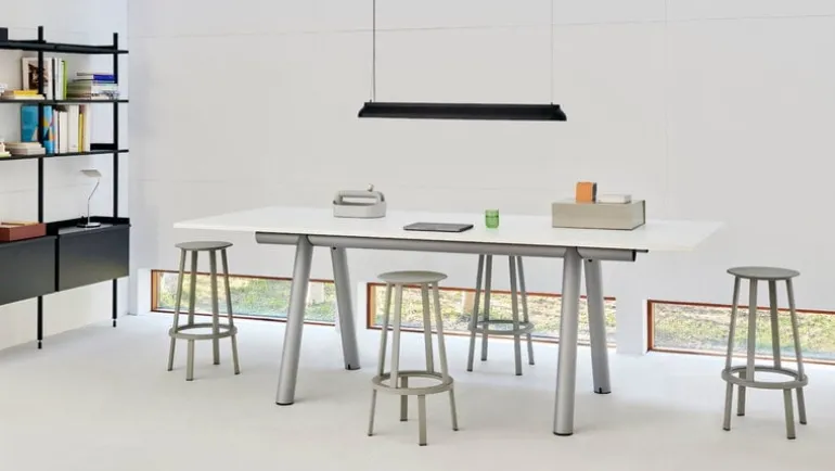 HAY Pier System 132 shelf, 2 columns, PS black