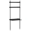 HAY Pier System 11 shelf, 1 column, PS black