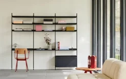 HAY Pier System 13 shelf, 3 columns, PS black