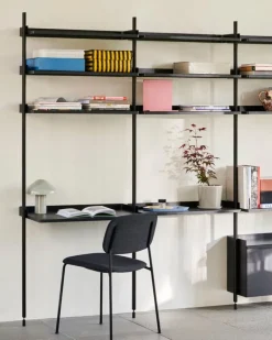 HAY Pier System 13 shelf, 3 columns, PS black