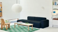 HAY Pier System 132 shelf, 2 columns, PS white - aluminium