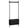 HAY Pier System 1001 wardrobe, 1 column, PS black
