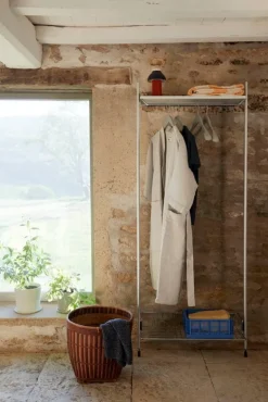 HAY Pier System 1041 wardrobe, 1 column, PS white - aluminium