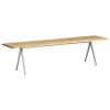 HAY Pyramid bench 12, 190 x 45 cm, beige - lacquered oak