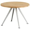 HAY Pyramid coffee table 51, 60 cm, beige - lacquered oak