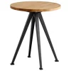 HAY Pyramid coffee table 51, 45 cm, black - lacquered oak