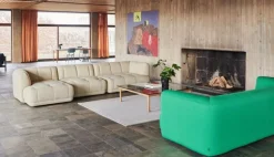 HAY Quilton 3-seater sofa, green Vidar 932