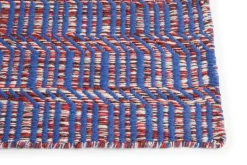 HAY Radio rug, red - blue