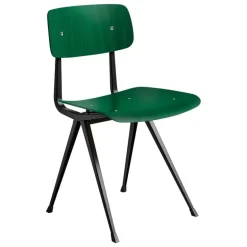 HAY Result chair, black - forest green