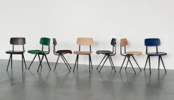 HAY Result chair, black - forest green