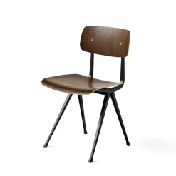 HAY Result chair, black - smoked oak