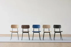 HAY Result chair, black - smoked oak