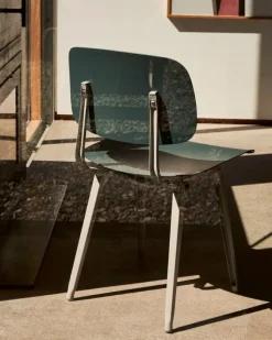 HAY Revolt chair, beige - granite grey 3.0