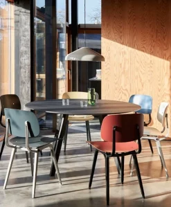 HAY Revolt chair, black - petrol green 3.0