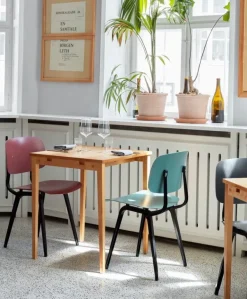 HAY Revolt chair, black - petrol green 3.0