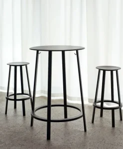 HAY Revolver bar stool, 76 cm, black