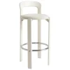 HAY Rey bar stool, 75 cm, cream white - beige Mode 011