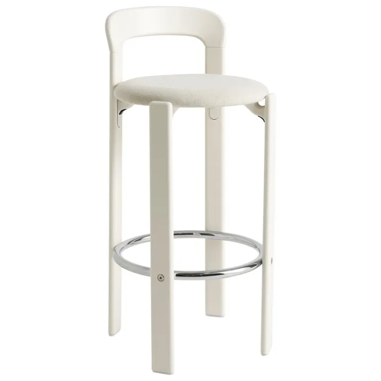 HAY Rey bar stool, 75 cm, cream white - beige Mode 011