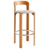 HAY Rey bar stool, 75 cm, golden - beige Steelcut Trio 213