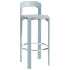 HAY Rey bar stool, 75 cm, slate blue - light grey Steelcut Trio 113