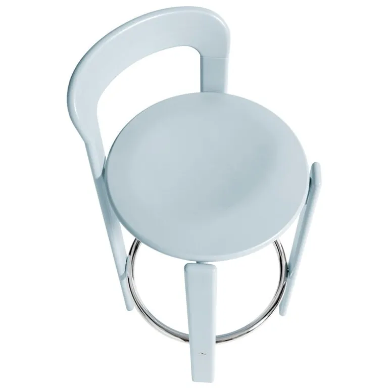 HAY Rey bar stool, 75 cm, slate blue