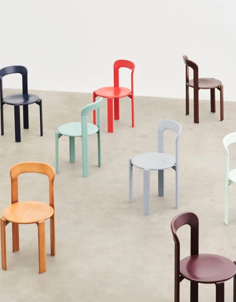 HAY Rey chair, scarlet red