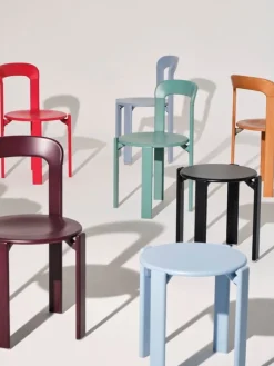 HAY Rey chair, umber brown