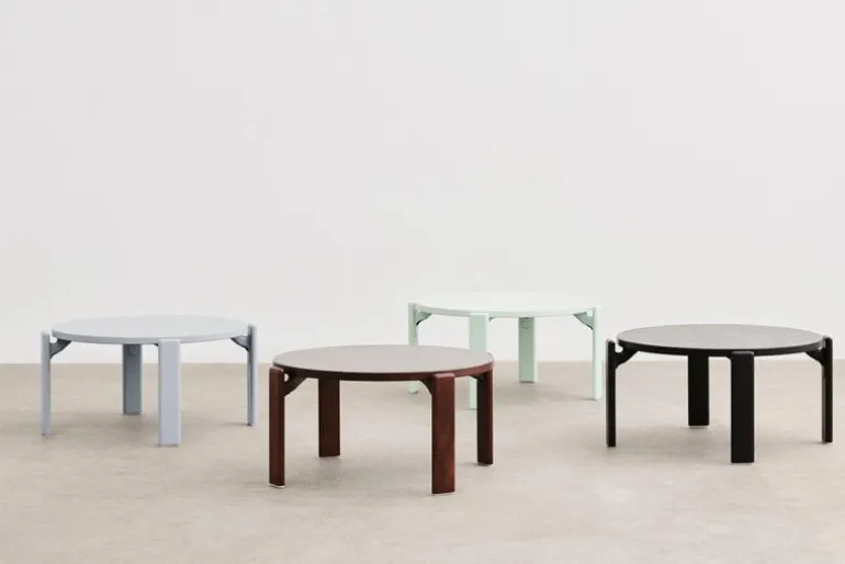 HAY Rey coffee table, 66,5 cm, soft mint