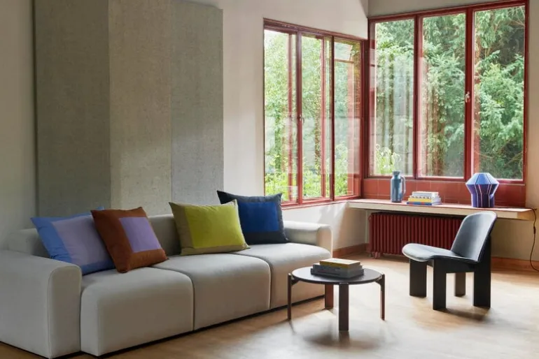 HAY Rey coffee table, 66,5 cm, umber brown