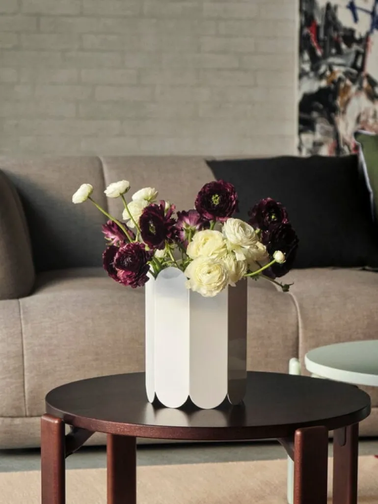 HAY Rey coffee table, 66,5 cm, umber brown