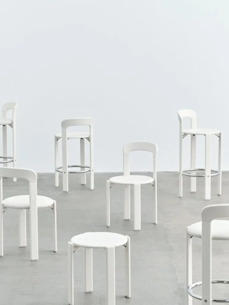 HAY Rey stool, cream white