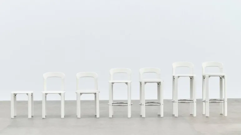 HAY Rey stool, cream white