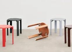 HAY Rey stool, deep black