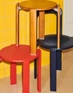 HAY Rey stool, deep black