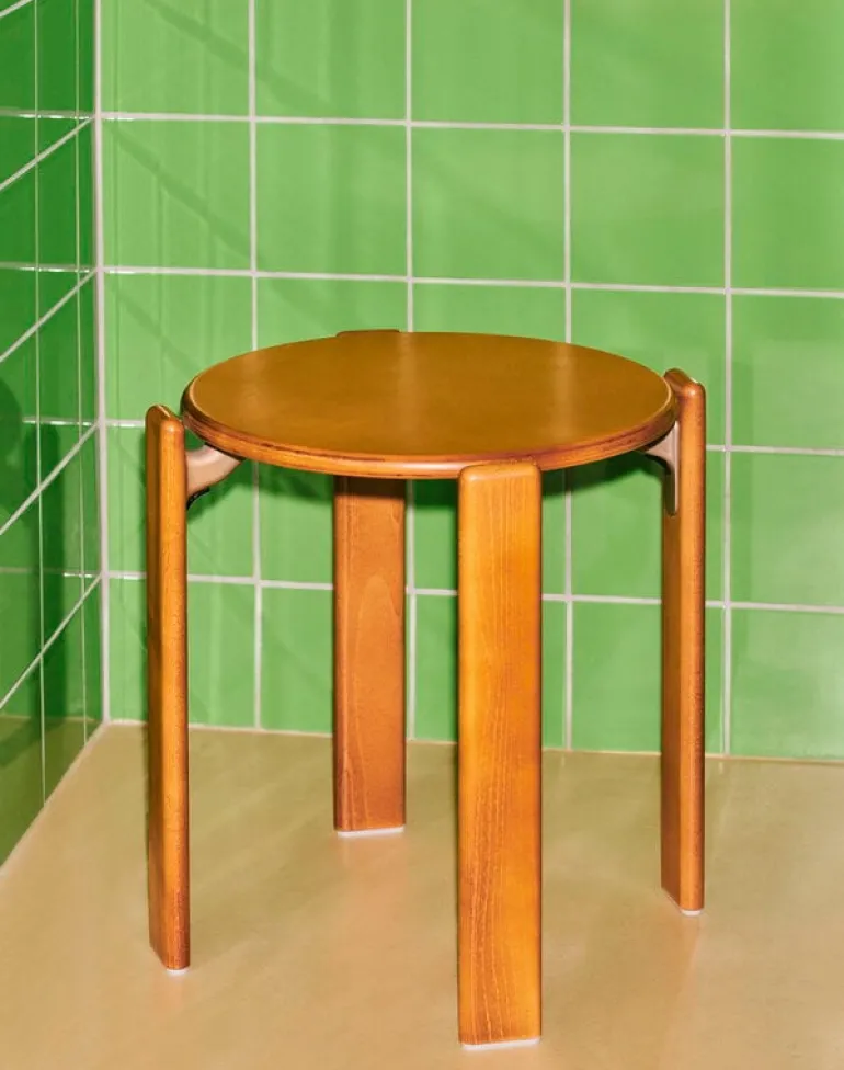 HAY Rey stool, golden