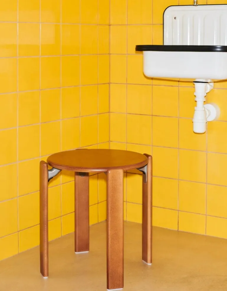 HAY Rey stool, golden