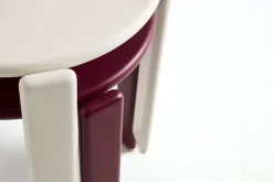 HAY Rey stool, grape red