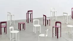 HAY Rey stool, grape red