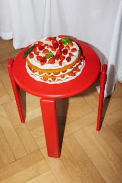 HAY Rey stool, scarlet red