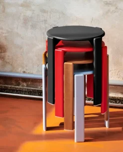 HAY Rey stool, scarlet red