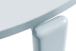 HAY Rey table, 128 cm, slate blue - gull