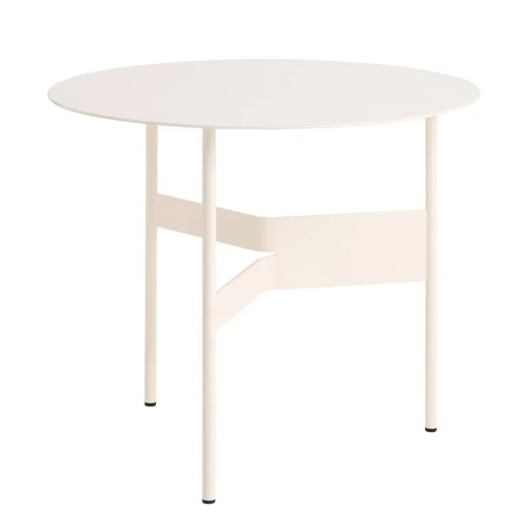 HAY Shim coffee table, diam. 54 cm, h. 44 cm, eggshell