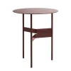 HAY Shim coffee table, diam. 45 cm, h. 51 cm, bordeaux