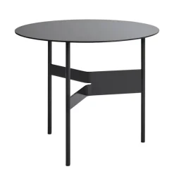 HAY Shim coffee table, diam. 54 cm, h. 44 cm, black