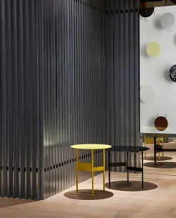 HAY Shim coffee table, diam. 54 cm, h. 44 cm, black